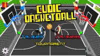 Cubic Basketball 3D Screen Shot 5