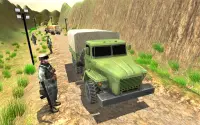 Army Truck 3D Driving Game Screen Shot 1