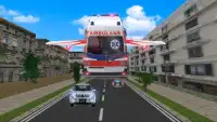 ratować latający ambulans gra Screen Shot 5