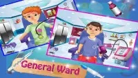 مستشفى حالة طوارئ - الأطباء ألعاب إلى عن Screen Shot 3