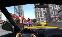 Taxi City Driver Screen Shot 2