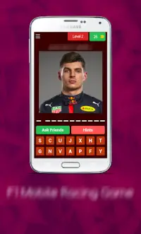 Formula Car Drivers Quiz - Mobile Racing Game Screen Shot 2