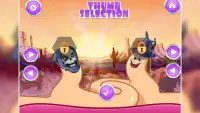 Furious Thumbs: Double Player Thumb Fighter Game Screen Shot 2