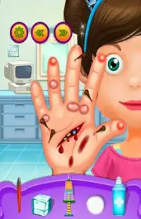 손의 의사 아이들을위한 게임 손톱 Screen Shot 9