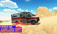 Offroad Ambulance Rescue Drive Screen Shot 2