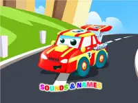 Toddler car games - car Sounds Screen Shot 5