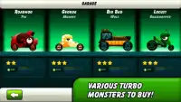 Monsters Climb Race: hill race Screen Shot 0