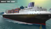 Ladung Schiff Kunst Kreuzfahrt Simulator: Wasser Screen Shot 9
