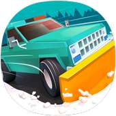 Clean Road - Touch & drag to control the Snow Plow