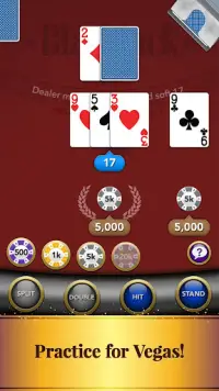 Blackjack Card Game Screen Shot 6