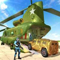 Offroad US Army Cargo Truck Transport Game 2019