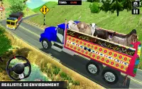 Animal Truck Transport Driving Simulator Game 3D Screen Shot 4