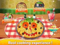Nhà Sản Xuất Bánh Pizza Tuyệt Vời Nấu Ăn Mania Screen Shot 4