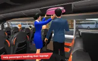 Waitress Coach Bus Simulator Screen Shot 11