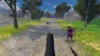 Horse Rider Kills Zombie Screen Shot 0
