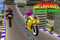الأبطال الخارقين الدراجة المثيرة Screen Shot 1