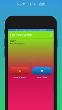 Voice Search Screen Shot 0