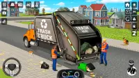 Trash Truck Games Simulator 3D Screen Shot 3