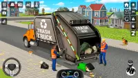 Trash Truck Games Simulator 3D Screen Shot 0