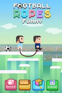 Football Ropes 2017 - Physics Game For Free Screen Shot 0