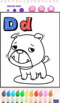 ABC Alphabet Letters Coloring Pages for Kids Screen Shot 5