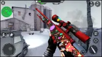Jeux de Sniper: pistolet guerre tribale Screen Shot 0