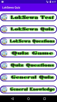 LokSewa Quiz Questions Game लोकसेवा आयोग प्रश्न Screen Shot 6