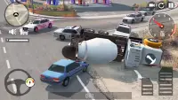 Police Car Simulator 2022 Cop Racing Multiplayer Screen Shot 1