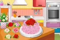 केक - खाना पकाने का खेल Screen Shot 2