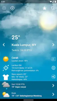 Cuaca Malaysia XL PRO Screen Shot 0