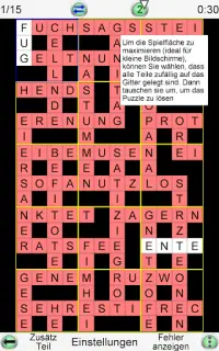 Puzzle Kreuzwort Screen Shot 19