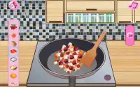 صانع كعكة كريم : عصير، والمخابز  بيتزا مصمم اطفال Screen Shot 7