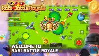 Rabi Battle Royale:2D Cartoon Survival Warriors Screen Shot 0