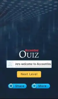 Accounting Quiz Screen Shot 0