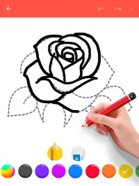 How To Draw Flowers Screen Shot 9