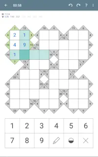 Kakuro - Classic Puzzle Game Screen Shot 8