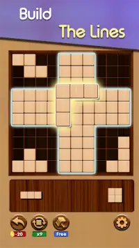 Wood Plus Block Puzzle Screen Shot 0