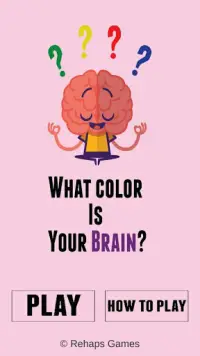 What color is your brain Screen Shot 0