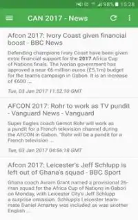 App for AFCON Football 2017 Screen Shot 8