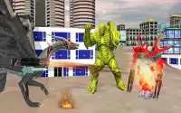 Dragon Robot Warrior Vs Multi Monsters City War Screen Shot 10