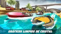 Barco Agua velocidad simulador de carreras Screen Shot 2