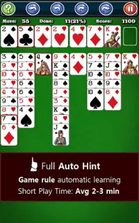 550+ Card Games Solitaire Pack Screen Shot 2