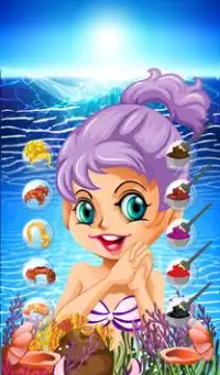 My Cute Mermaid Princess Makeover-2D Makeup Salon Screen Shot 8