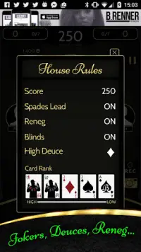 Black Spades -โจ๊กเกอร์และรางว Screen Shot 3