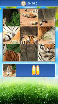 Animals World Tile Puzzle Screen Shot 3