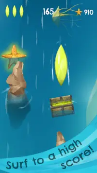 Finger Surfer - Free Surf Game Screen Shot 15