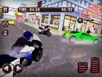 US Police Bike Gangster & Criminal Chase Screen Shot 8