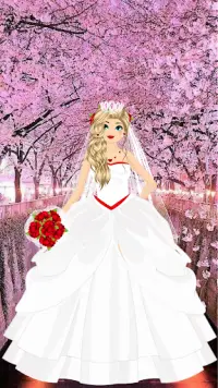 Princess Wedding Dress Up Game Screen Shot 5