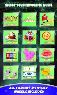 Buat Misteri Wheel Of Slime Challenge! Game DIY Screen Shot 1