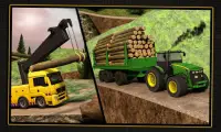 Log Transporter Tracteur Grue Screen Shot 4